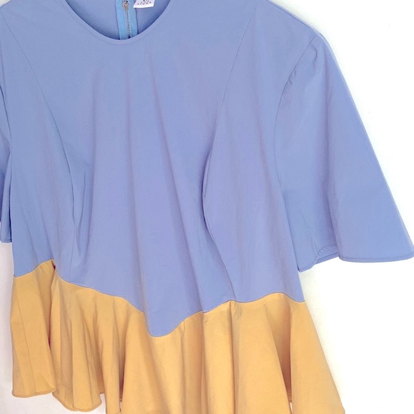 (B11) NEW Second Sight peplum shortsleeved top, Size 5 = 2XL, NWOT - Picture 5 of 10